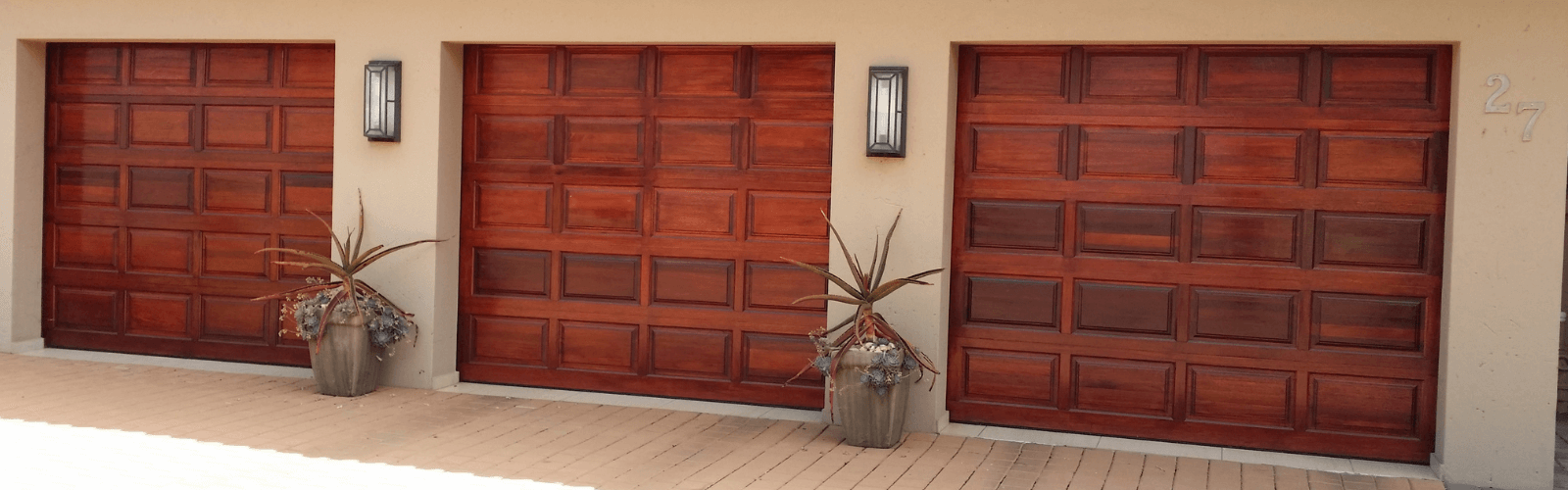 Block Timber Garage Doors